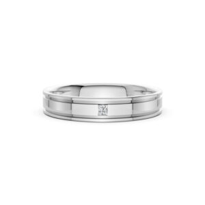 Nhẫn Cưới Nam 14K CZ Our Love