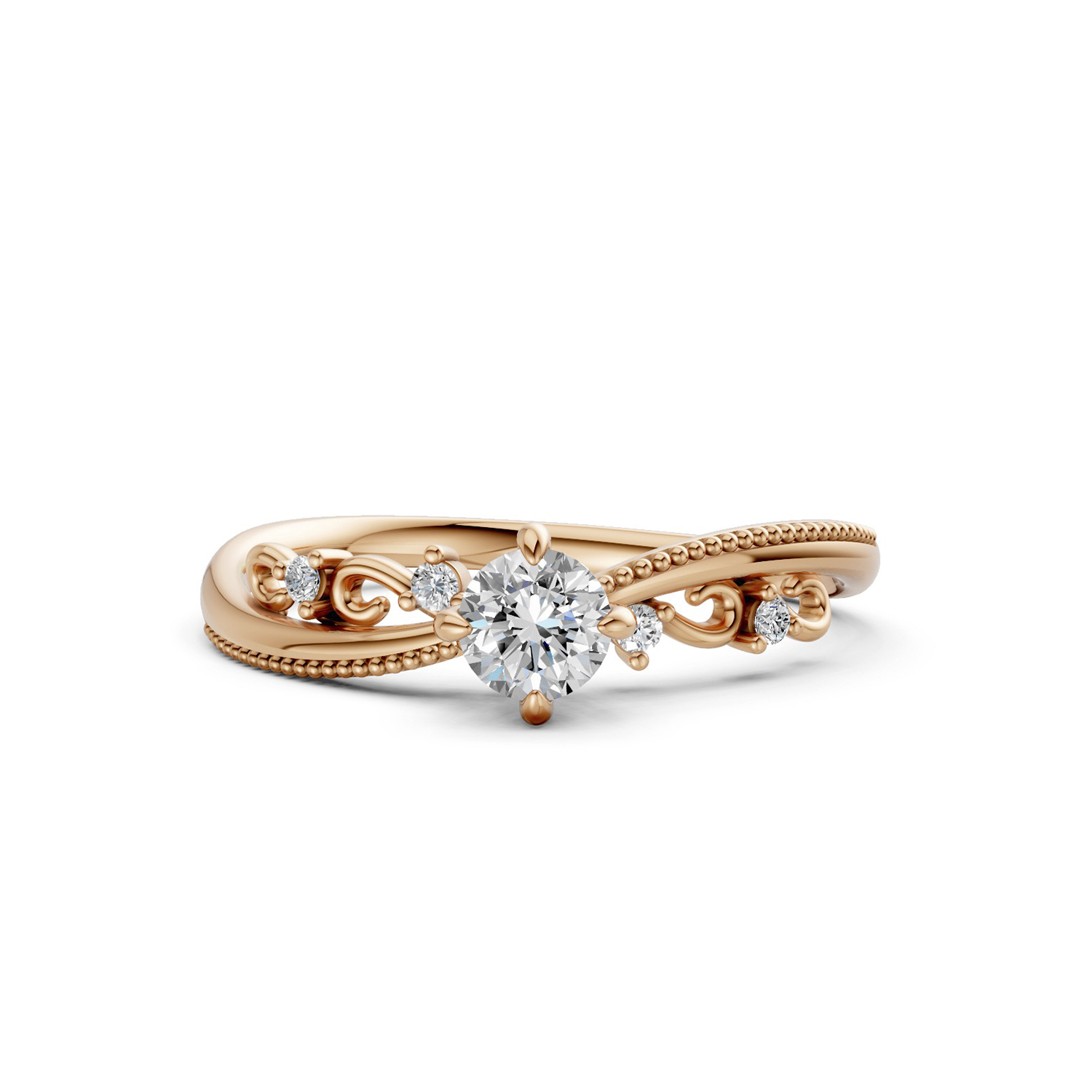 Nhẫn Cầu Hôn 14K Kim Cương Always Yours