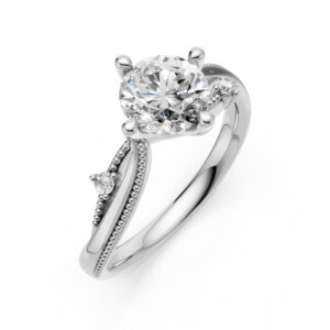 Nhẫn Cầu Hôn 14K CZ Dazzling You