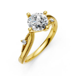 Nhẫn Cầu Hôn 14K CZ Dazzling You