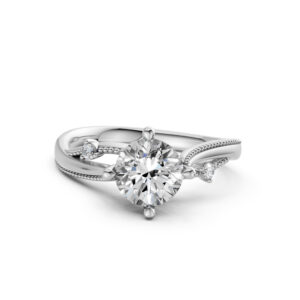 Nhẫn Cầu Hôn 14K CZ Dazzling You