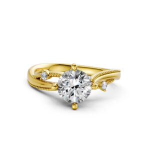 Nhẫn Cầu Hôn 14K CZ Dazzling You