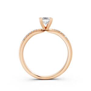 Nhẫn Cầu Hôn 10K CZ Love Confession