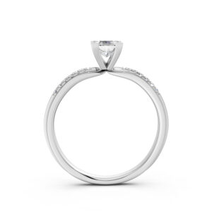 Nhẫn Cầu Hôn 10K CZ Love Confession