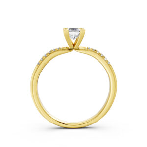 Nhẫn Cầu Hôn 10K CZ Love Confession