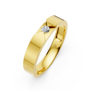 Nhẫn Cưới Nam 10K CZ Our Destiny