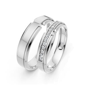 Cặp Nhẫn Cưới 14K CZ My Life