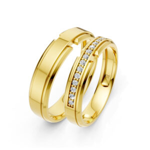 Cặp Nhẫn Cưới 14K CZ My Life