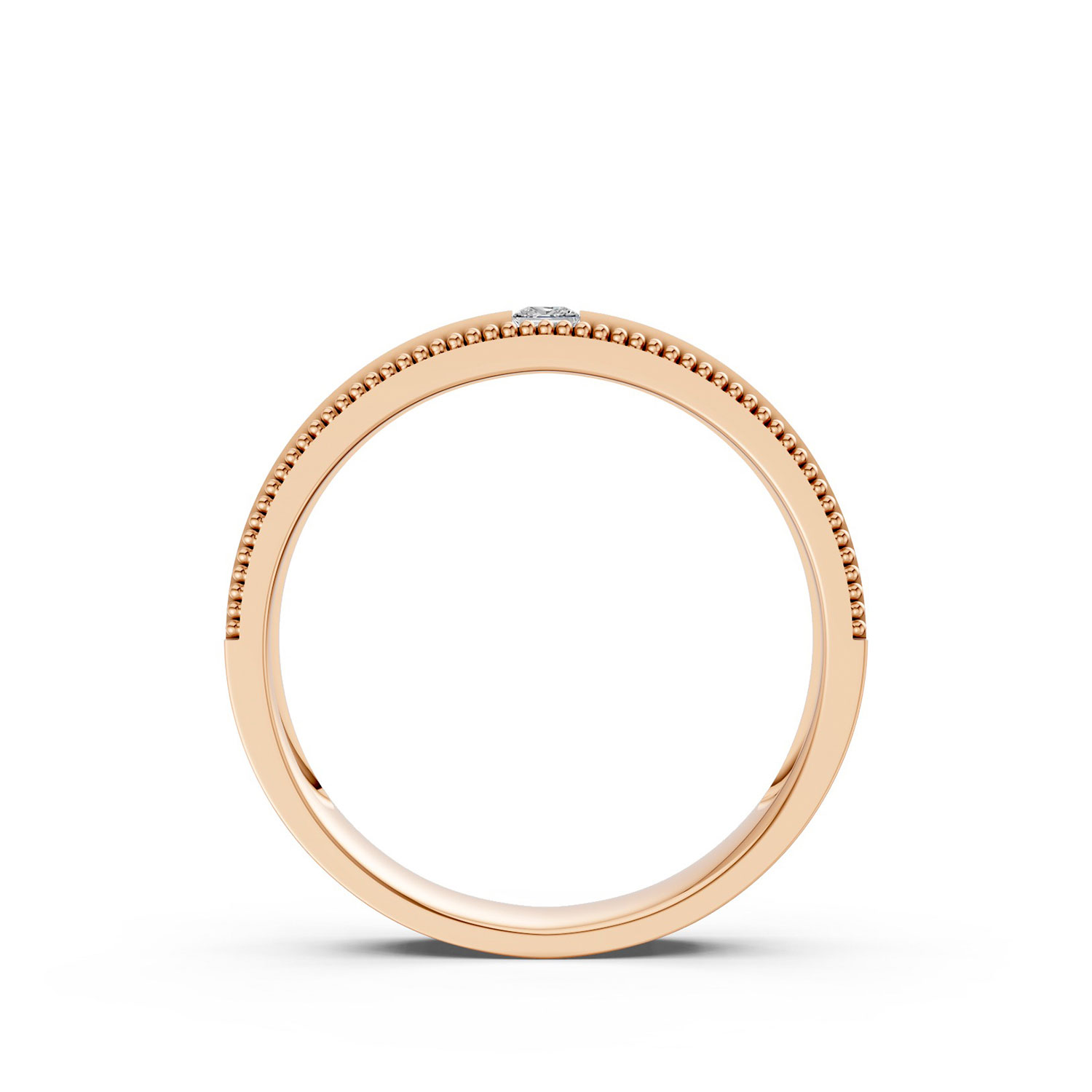 JDR1823-L-F-KR Nhẫn Cưới Nữ 14K CZ Our Treasure
