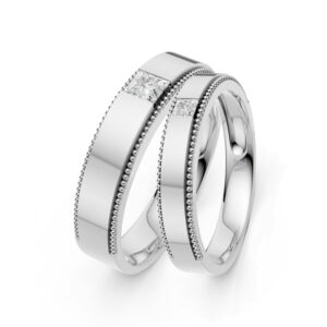 Nhẫn Cưới Nữ 14K CZ Our Treasure