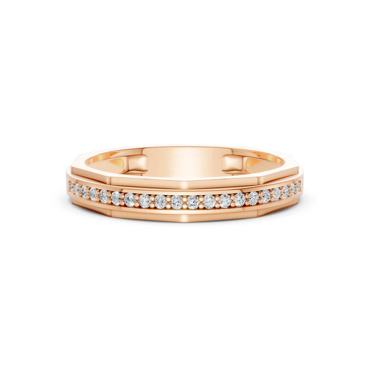 JDR1824-L-T-KR Nhẫn Cưới Nữ 14K CZ Big Love