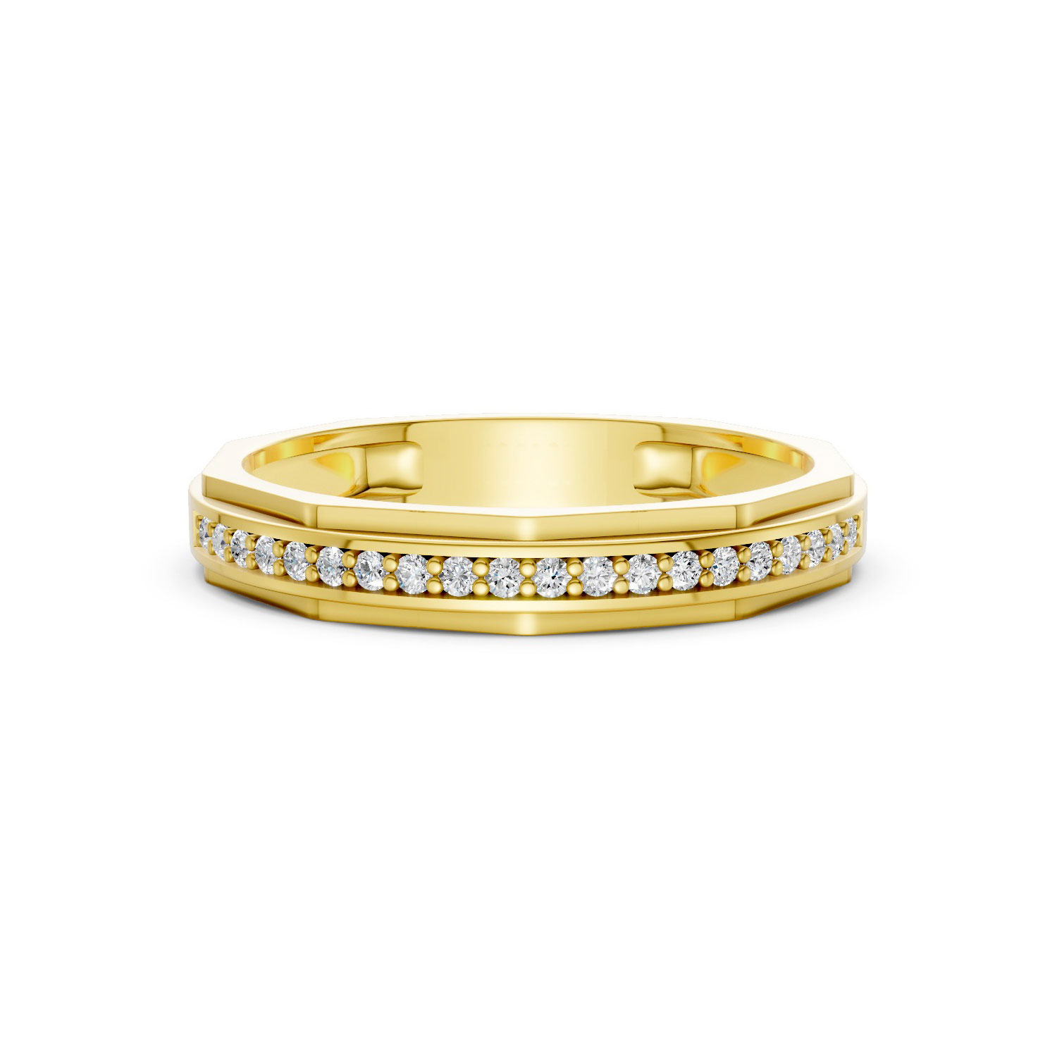 JDR1824-L-T-KY Nhẫn Cưới Nữ 14K CZ Big Love