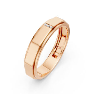 Nhẫn Cưới Nam 10K CZ Big Love