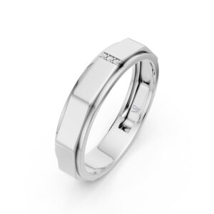 Nhẫn Cưới Nam 10K CZ Big Love