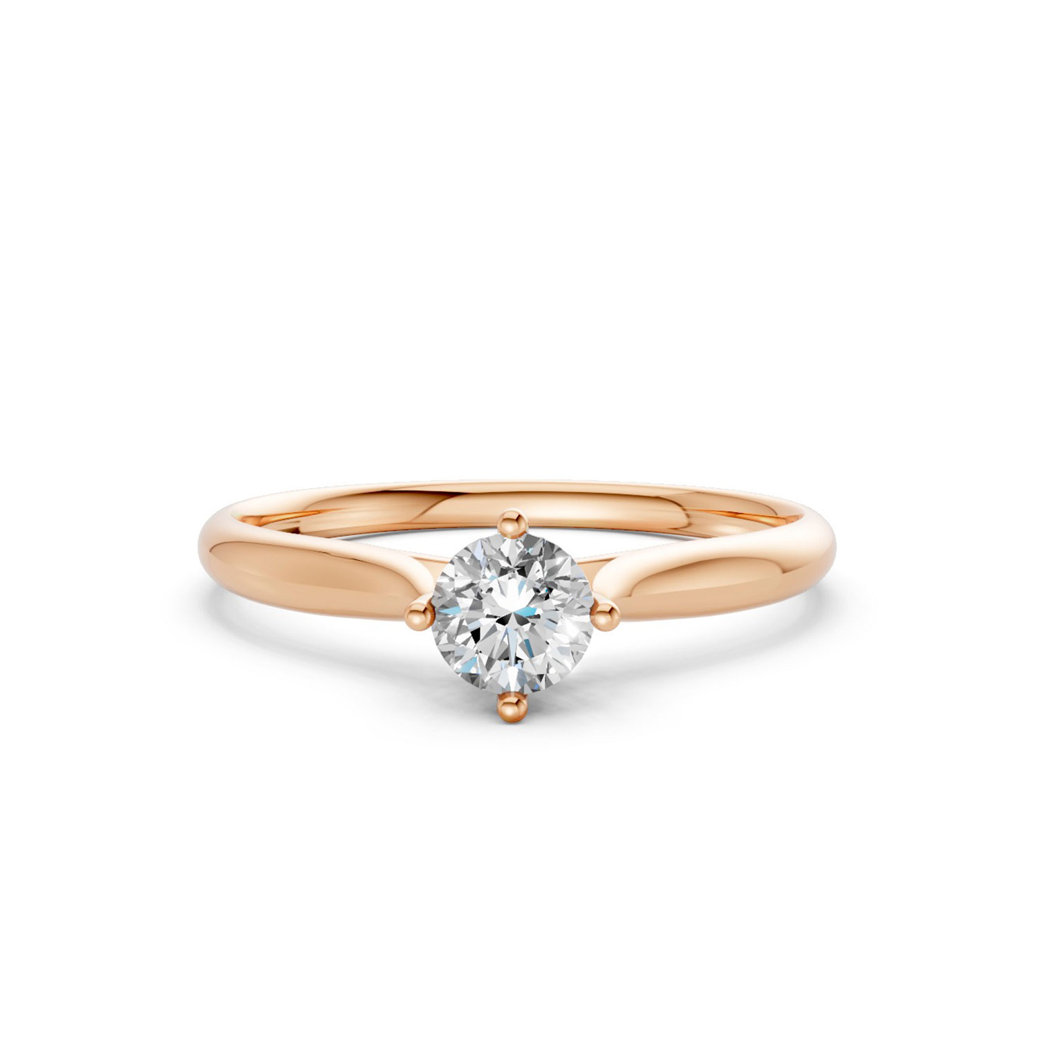 Nhẫn Cầu Hôn 14K Kim Cương Lab-grown Conifer Forest-Slim Design Nhẫn Cầu Hôn 14K Kim Cương Lab-grown Conifer Forest-Slim Design