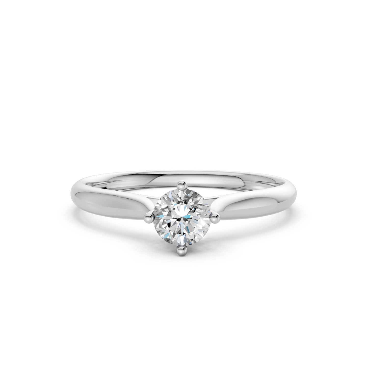 Nhẫn Cầu Hôn 14K Kim Cương Lab-grown Conifer Forest-Slim Design Nhẫn Cầu Hôn 14K Kim Cương Lab-grown Conifer Forest-Slim Design