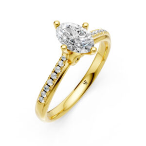 Nhẫn Cầu Hôn 18K Kim Cương Lab-grown My Soulmate