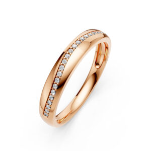 Nhẫn cưới nữ 14K CZ Preference