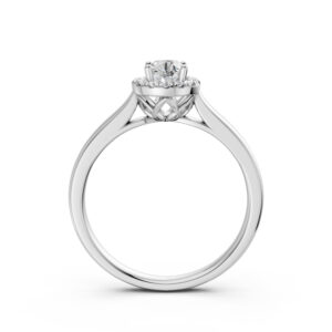 Nhẫn Cưới Nữ 14K CZ Soulmate Connection