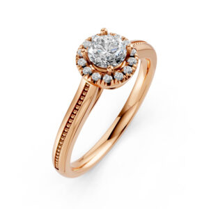 Nhẫn Cưới Nữ 14K CZ Soulmate Connection