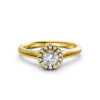 Nhẫn Cưới Nữ 14K CZ Soulmate Connection