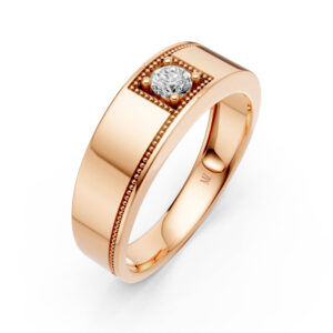 Nhẫn Cưới Nam 14K Kim Cương Lab-grown Soulmate Connection