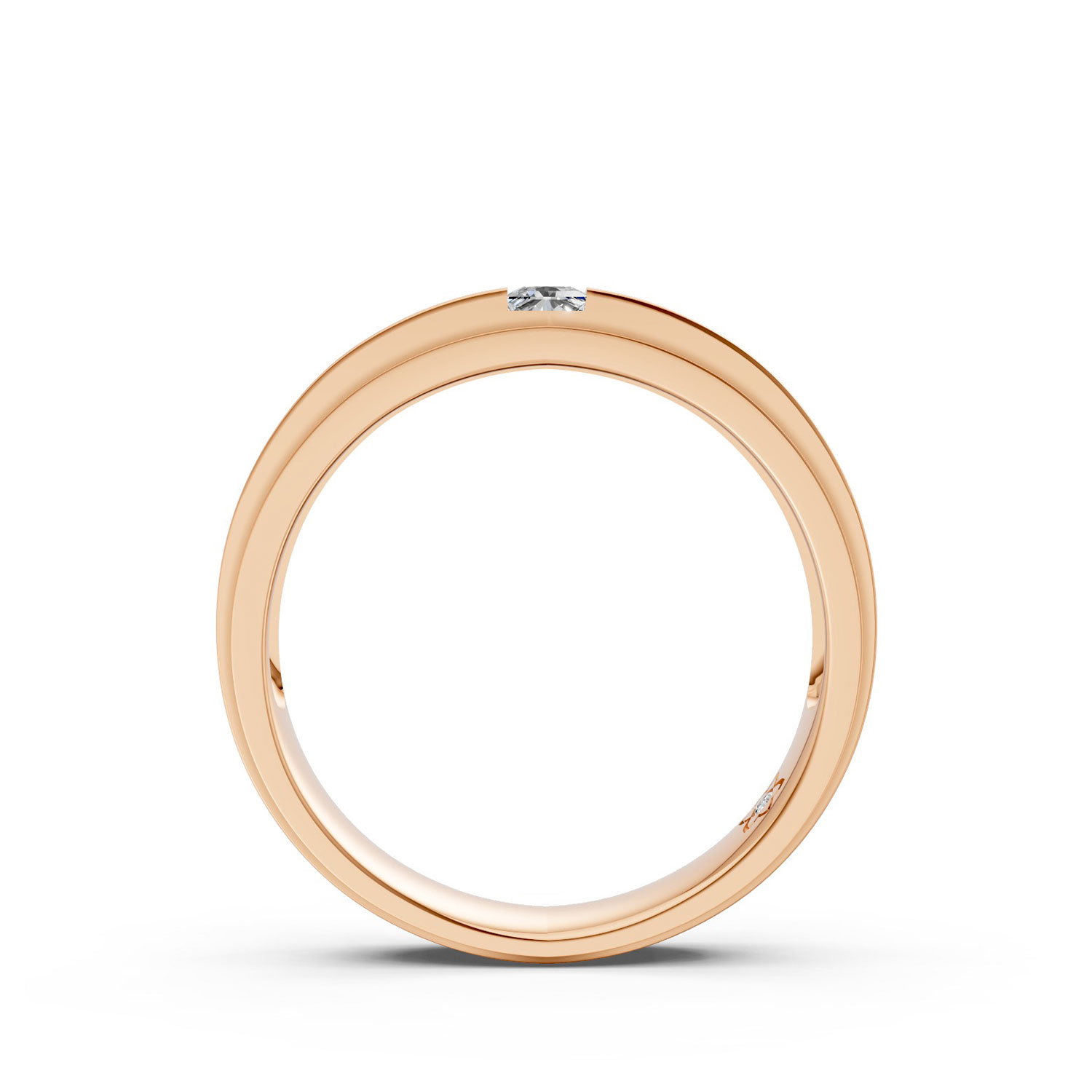 JDR2078-L-F-KR Nhẫn Cưới Nữ 14K Kim Cương Cherish Every Moment Together