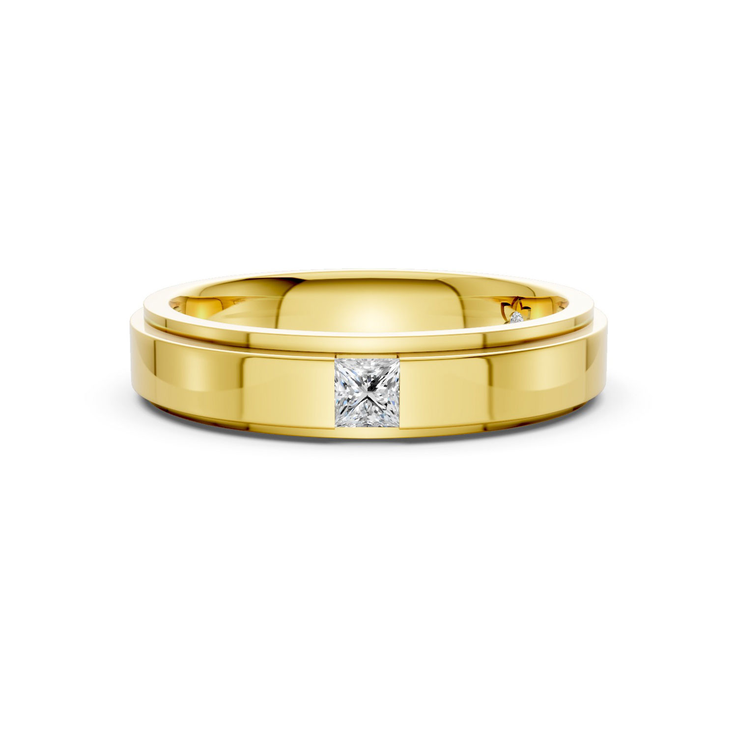 JDR2078-L-T-KY Nhẫn Cưới Nữ 14K Kim Cương Cherish Every Moment Together