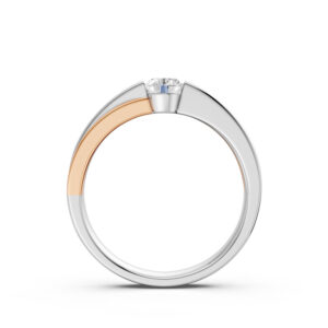 Nhẫn Cưới Nữ 14K Kim Cương Lab-grown The Embraces of the Moon