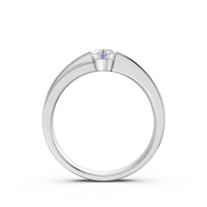 Nhẫn Cưới Nữ 14K Kim Cương Lab-grown The Embraces of the Moon