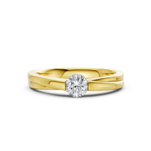 Nhẫn Cưới Nữ 14K Kim Cương Lab-grown The Embraces of the Moon