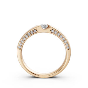 Nhẫn Cưới Nữ 18K Kim Cương Devotion