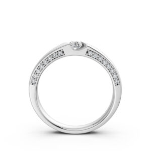 Nhẫn Cưới Nữ 18K Kim Cương Devotion