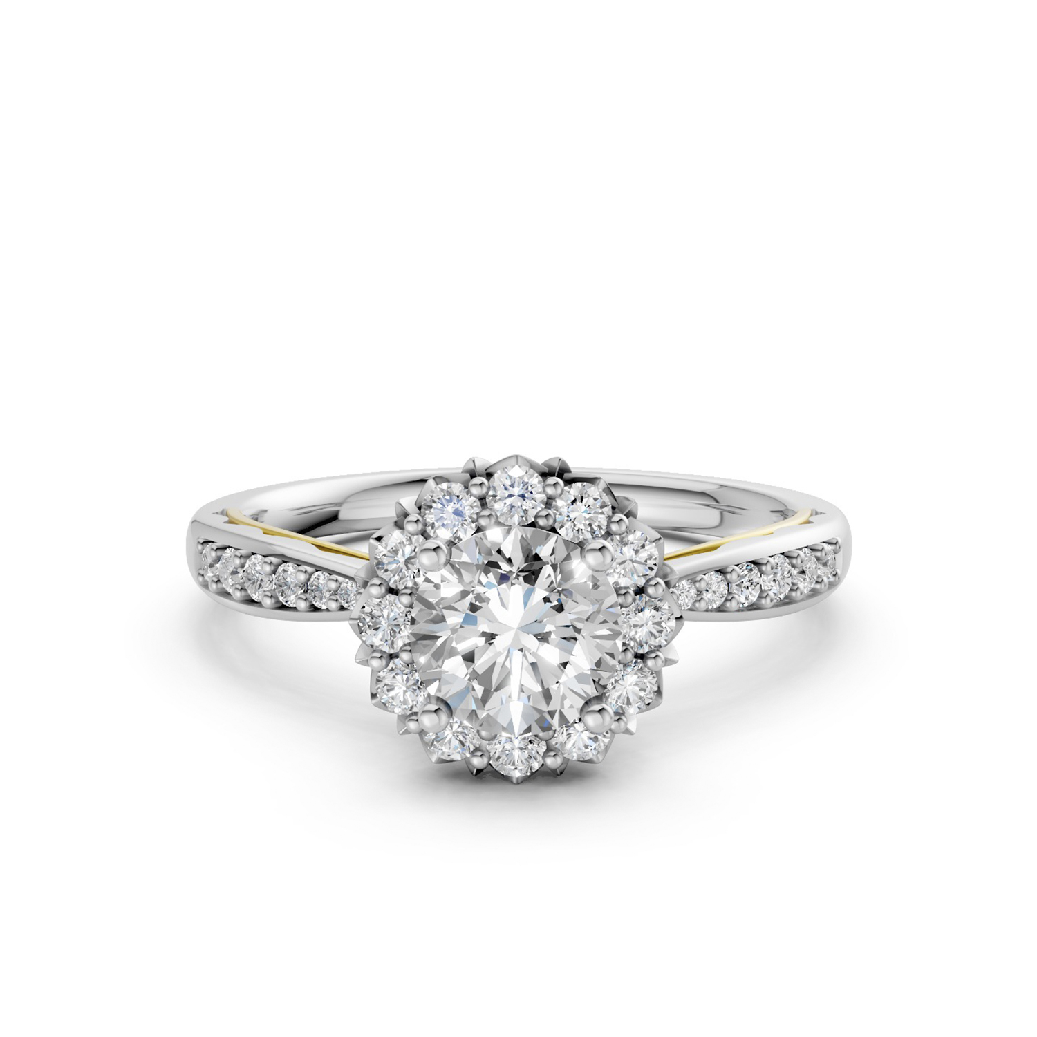 Nhẫn Cầu Hôn 18K Kim Cương My Sunflower Nhẫn Cầu Hôn 18K Kim Cương My Sunflower