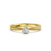 Nhẫn Cầu Hôn 14K Kim Cương My Narcissus-Slim Design