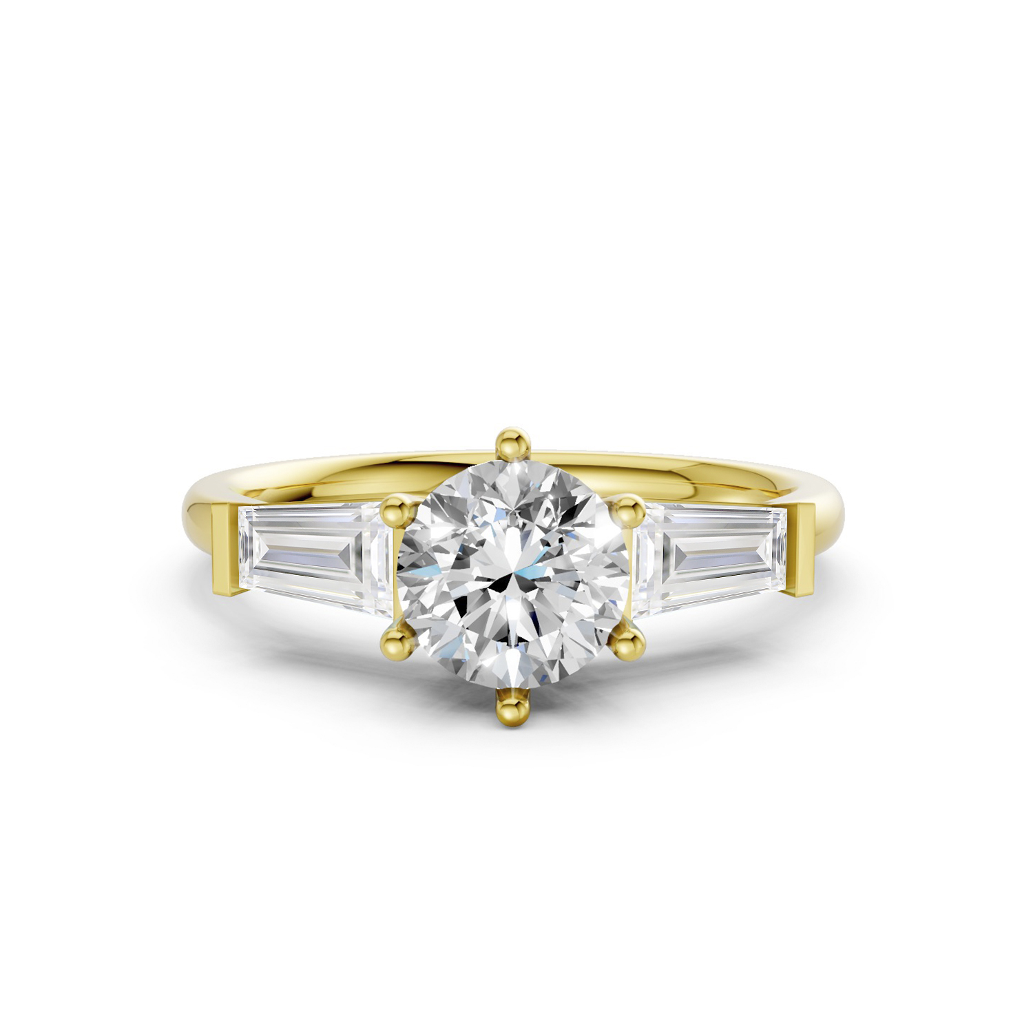 Nhẫn Cầu Hôn 14K CZ My Violet