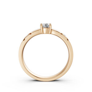 Nhẫn Cưới Nam 18K Kim Cương Oath