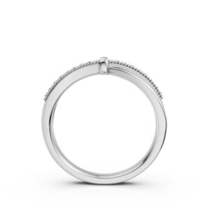 Nhẫn Cưới Nữ 14K Kim Cương The Fate