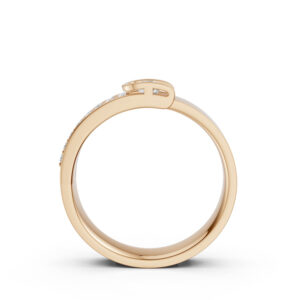 Nhẫn Cưới Nữ 18K Kim Cương The Heart’s Choice