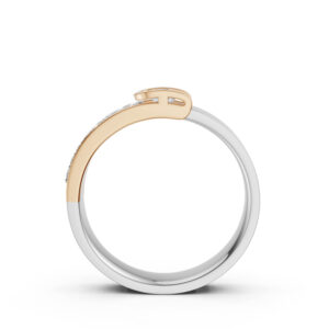 Nhẫn Cưới Nữ 18K Kim Cương The Heart’s Choice