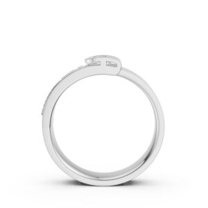 Nhẫn Cưới Nữ 18K Kim Cương The Heart’s Choice