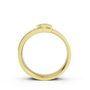 Nhẫn Cưới Nữ 18K Kim Cương The Heart’s Choice