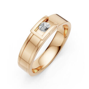 Nhẫn Cưới Nam 18K Kim Cương The Heart’s Choice