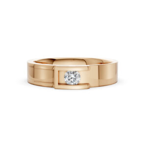 Nhẫn Cưới Nam 18K Kim Cương The Heart’s Choice