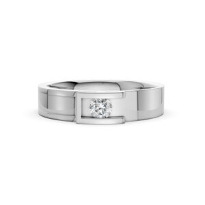 Nhẫn Cưới Nam 18K Kim Cương The Heart’s Choice