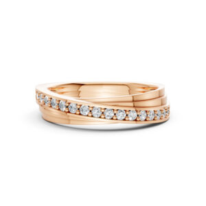 Nhẫn Cưới Nữ 14K CZ Shigure