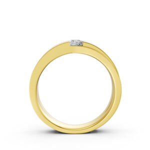 Nhẫn Cưới Nữ 14K Kim Cương Hercules