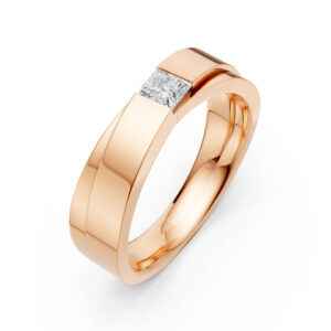 Nhẫn Cưới Nữ 14K Kim Cương Hercules