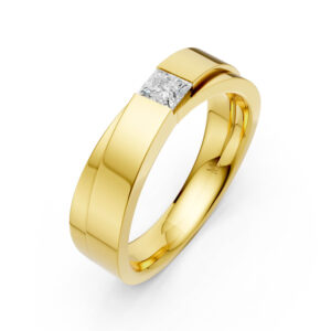 Nhẫn Cưới Nữ 14K Kim Cương Hercules