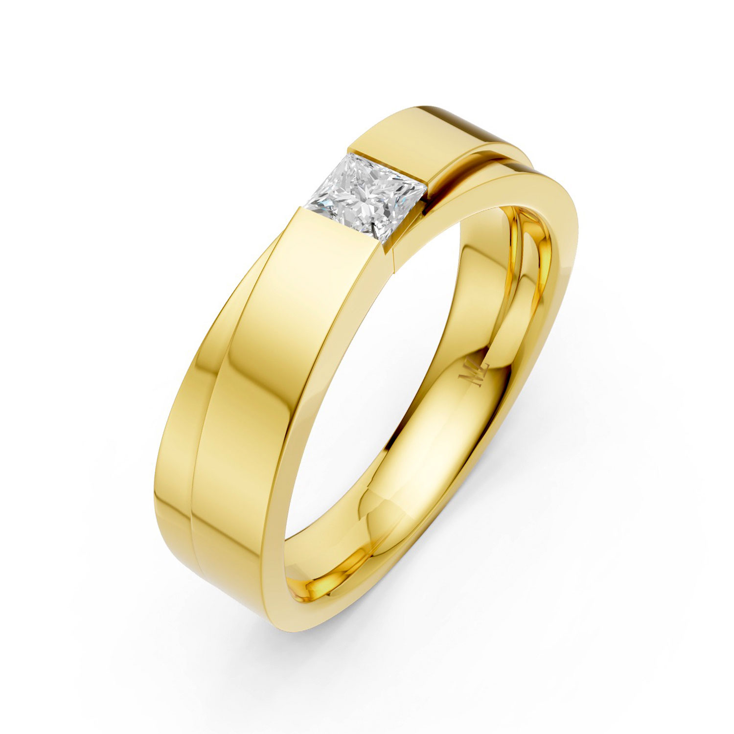 Nhẫn Cưới Nữ 14K Kim Cương Hercules Nhẫn Cưới Nữ 14K Kim Cương Hercules